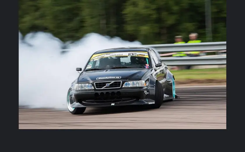 Johan Jalkelid drifting